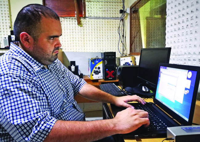 José Alex Severín Foto Fernando Sejas Solano