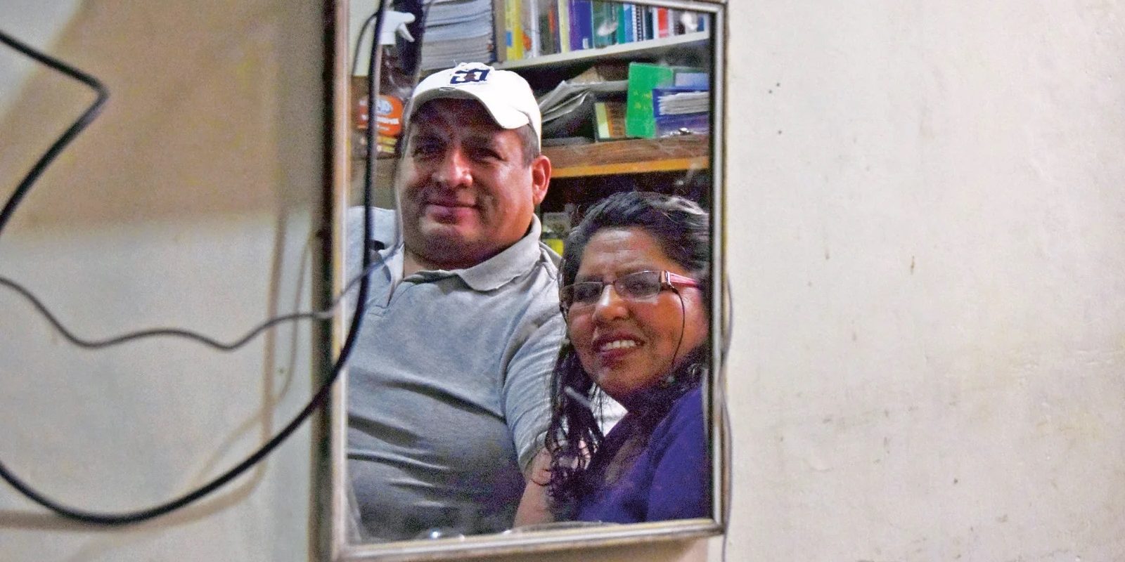 Marcelo y Felizia Foto Sara Aliaga Página Siete