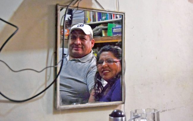 Marcelo y Felizia Foto Sara Aliaga Página Siete