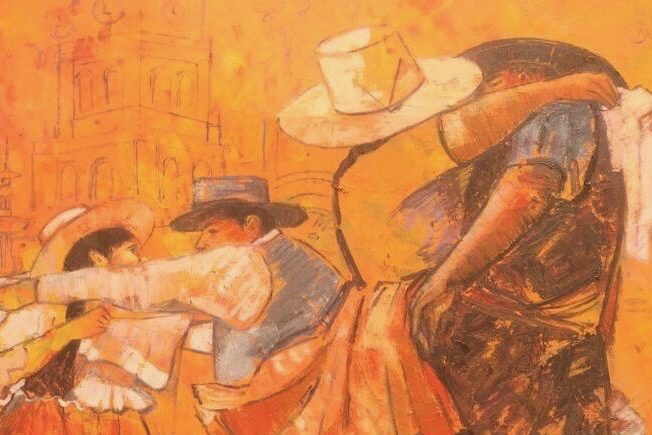 Concurso Nacional de Pintura Cueca Boliviana 2017-007