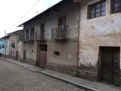 alle de Aucapata, pueblo que se formó durante la Colonia, aunque con un rico pasado prehispánico.