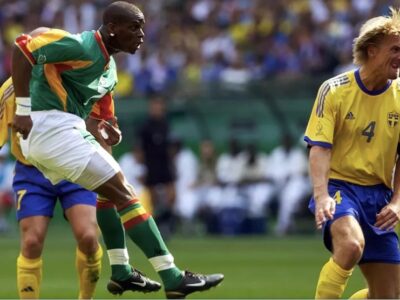 Senegal vs. Suecia Japón 2002 / Foto FIFA