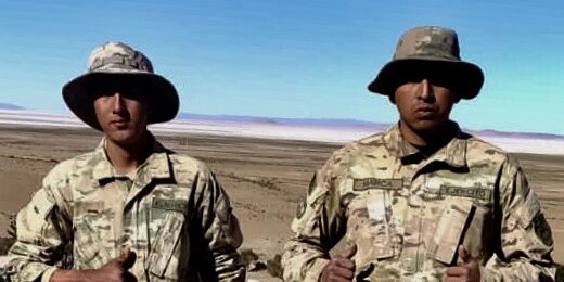 En las botas de mamá