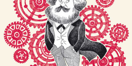 Karl Marx / Ilustración de Editora Bogotá Karl Marx / Ilustración de Editora Bogotá