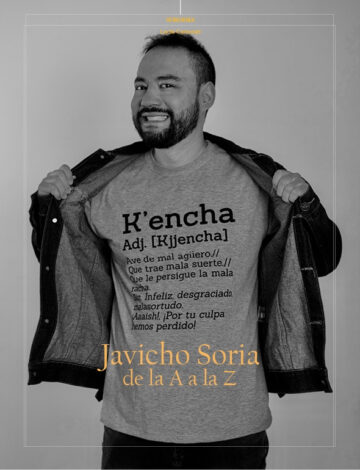 Javicho Soria / Fotografía de Misael Miranda.