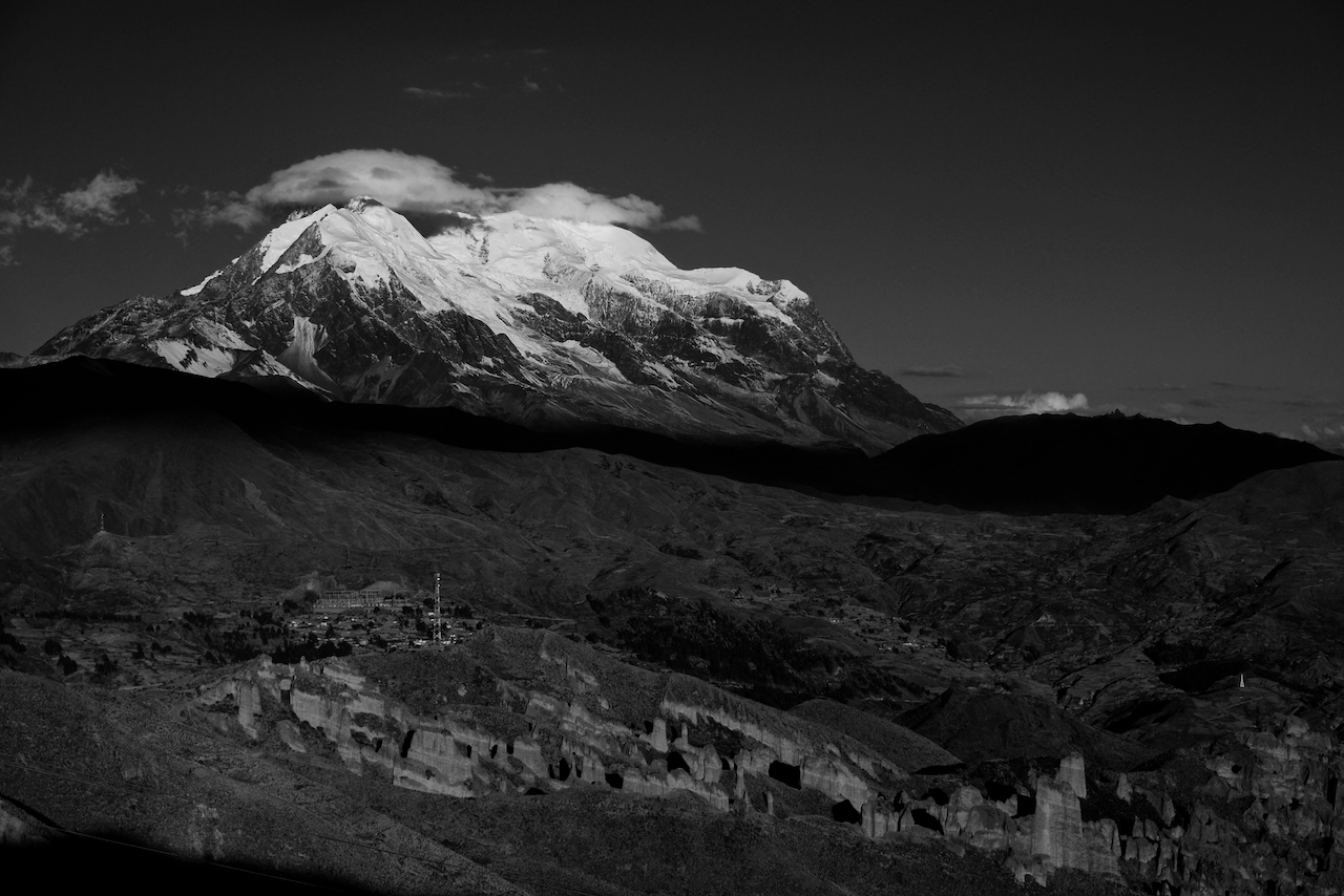 El majestuoso Illimani. Fotografía de Robert Brockmann