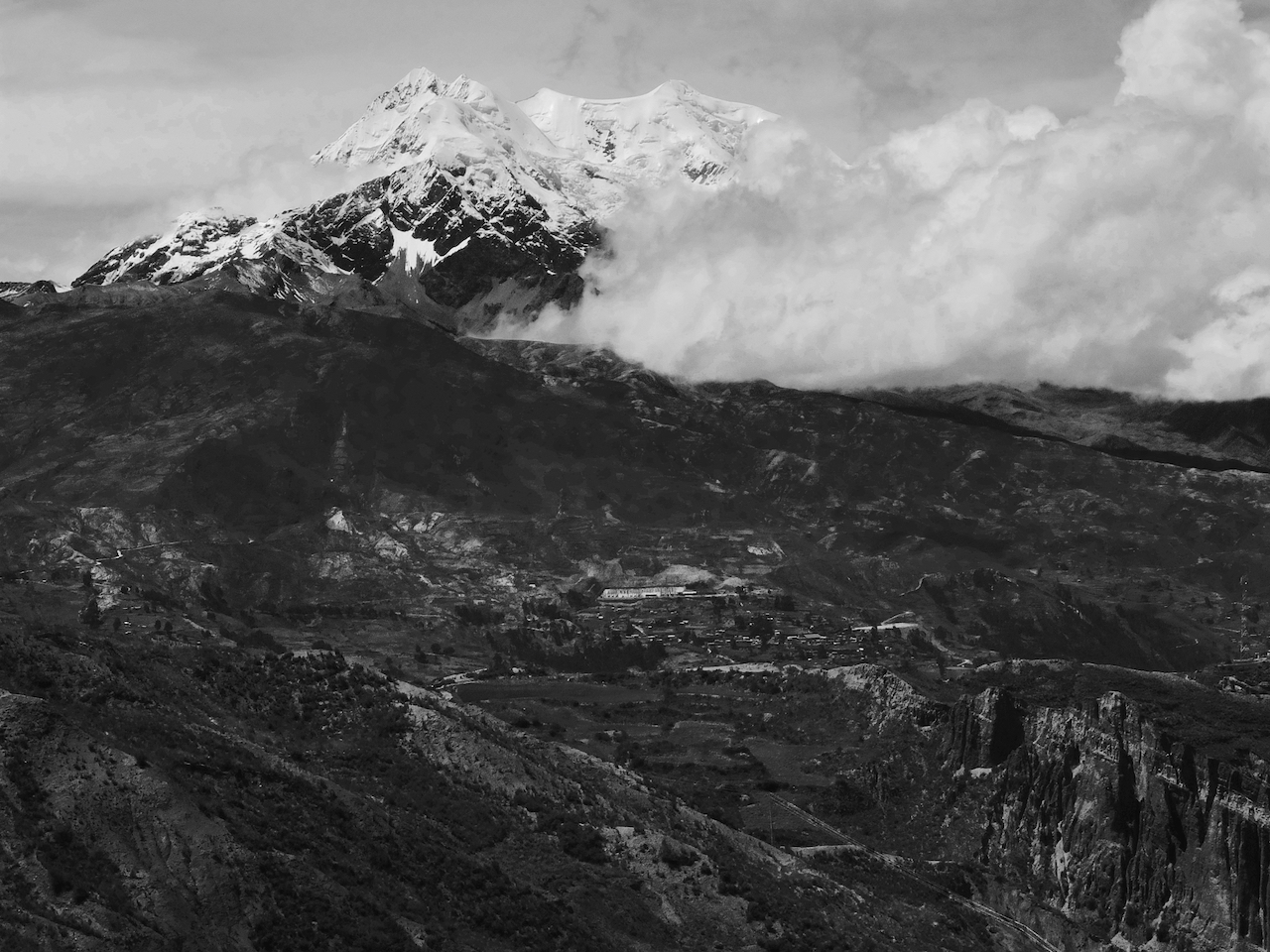 Illimani / Fotografía de Robert Brockmann